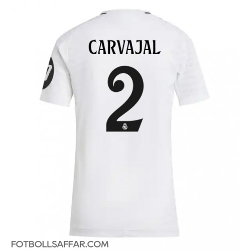 Real Madrid Daniel Carvajal #2 Hemmatröja Dam 2024-25 Kortärmad